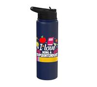 School Supervisor School Team Love Being Superintendent Stainless Steel Insulated Water Bottle