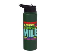 School Supervisor School Worker Extra Mile Superintendent Stainless Steel Insulated Water Bottle