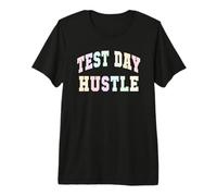 School Test Day Hustle Testing Testing Teacher Science Bruh Premium T-Shirt