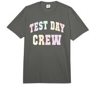 School Test Day Ready Crew Testing Testing Teacher History Comfort Colors Adult Heavyweight T-Shirt