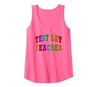 School Test Day Teacher Testing Bruh Math ELA Squad Tank Top