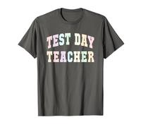 School Test Day Teacher Testing Testing Teacher Math Prep T-Shirt