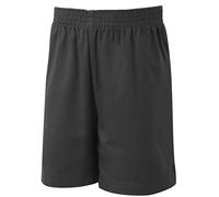 School Uniform Boys Classic Sports Shorts Black 28"