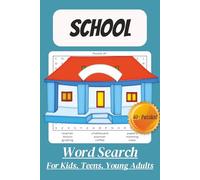 School Word Search Puzzle Book: Word Searches with Easy to Read Print about School, Class, Studying More! │ 6x9 inches, 96 pages │ 40+ Puzzles! │For Class Activities, Entertainment, and Free-Time