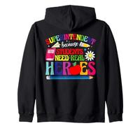 School Worker School Crew Team Heroes Superintendent Zip Hoodie