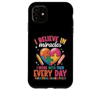 School Worker Special Education Miracles DIAG Group Case for iPhone 11