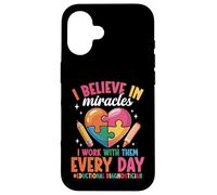 School Worker Special Education Miracles DIAG Group Case for iPhone 16