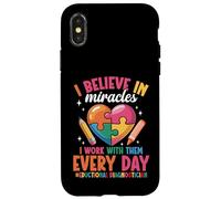 School Worker Special Education Miracles DIAG Group Case for iPhone X/XS