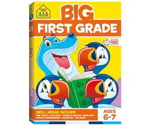 School Zone Big First Grade Workbook