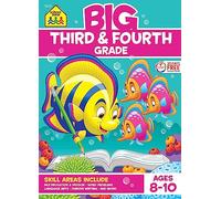 School Zone Big Third & Fourth Grade Workbook: Third and Fourth Grade