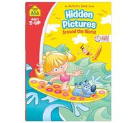 School Zone Hidden Pictures Around the World Workbook (Activity Zone)