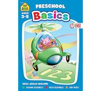 School Zone Preschool Basics 96-Page Workbook