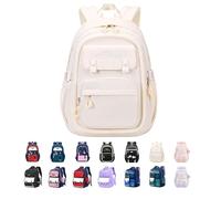 Schoolbag for Primary School Students, 1 3 6 Grade Boys Astronauts Printed Space Bag Kids Children's Backpack Back-To-School Season Pink Light Purle Blue Black Coffee Purple Beige Dark Green Sky Red