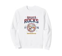 Schoolhouse Rock America Rocks Varsity Seal Retro Cartoon Sweatshirt