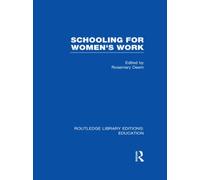 Schooling for Women's Work