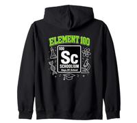 Schoolium Element 100 Days School Science Lab Zip Hoodie