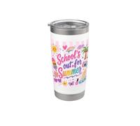 School's for Summer Teacher Celebration End of School Stainless Steel Insulated Tumbler