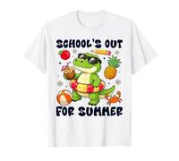 School's Out for Summer Alligator Last Day of School Summer T-Shirt