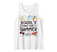 School's Out for Summer Break Last Day of School Teachers Tank Top