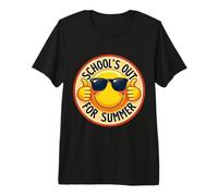 School's Out for Summer Break Vacation Teacher Student Beach Premium T-Shirt