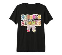 School's Out for Summer Last Day School Teacher Coquette Bow Premium T-Shirt