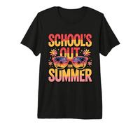 School's Out for Summer Teachers Last Day of School Retro Premium T-Shirt