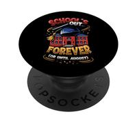 School's Out Forever (Or Until August) Funny Summer Holiday PopSockets Adhesive PopGrip