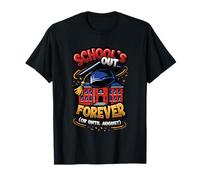 School's Out Forever (Or Until August) Funny Summer Holiday T-Shirt