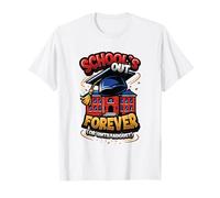 School's Out Forever (Or Until August) Funny Summer Holiday T-Shirt