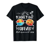 Schools Out Forever Retired 2026 Funny Teacher Retirement T-Shirt