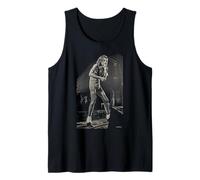 School's Out Singer Alice Cooper Live By Dick Barnatt Tank Top