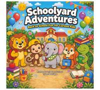 Schoolyard Adventures: Back to School! Fun for Curious Kids (Professor Scribbles Wonder Canvas Adventures)