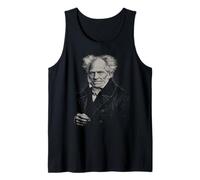 Schopenhauer existentialist Philosophy Tank Top