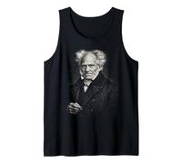 Schopenhauer existentialist Philosophy Tank Top