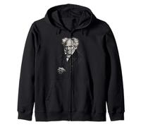 Schopenhauer existentialist philosophy Zip Hoodie