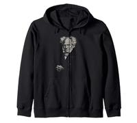 Schopenhauer existentialist philosophy Zip Hoodie
