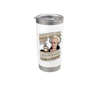 Schopenhauer Professional Overthinker Powered by Will Stainless Steel Insulated Tumbler