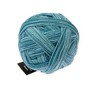 Schoppel Admiral Pro Shadow Wool 4-Ply Sock Wool for Knitting and Crocheting Environmentally Friendly Sock Yarn from Controlled Organic Cultivation with Biodegradable Polyamide (Malachite)