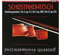 Schostakowitsch: String Quartets No. 3, 7, 12