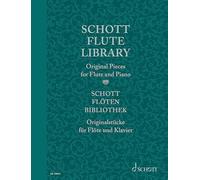 Schott Flute Library : Original Pieces for Flute and Piano, Basso Ad Lib by ...