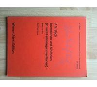 Schott - Inventions and Sinfonias BWV 772 801 Two and Three Part Inve - C245z