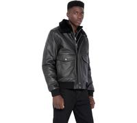 Schott NYC Men's Lc5331x Jacket, Black (Anthraciteblack Anthraciteblack), Medium (Size: M)