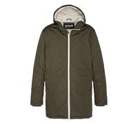 Schott NYC Bluster Hooded Jacket with Sherpa Lining, Dark Khaki, XXXL for Adults