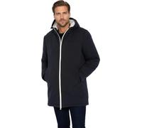 Schott NYC Bluster Hooded Jacket with Sherpa Lining Schott, Navy, L for Adults