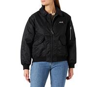 Schott NYC Women's Danwrs CWU Fit Loop Schott Jacket, Black, L