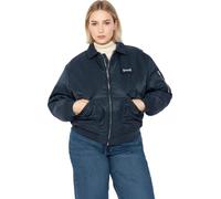 Schott NYC Women's Danwrs CWU Fit Loop Schott Jacket, Navy Blue, M