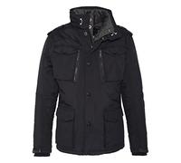 Schott NYC Men's Field Jacket, Black, 4XL