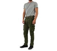 Schott NYC Homme Trranger70 Pants, Vert (Olive), 38 EU