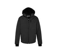 Schott NYC Kale Schott Short Zip Hooded Jacket, Black, XXL