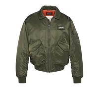 Schott NYC Men's 21090rs-army Kaki-XL Jacket, Green
